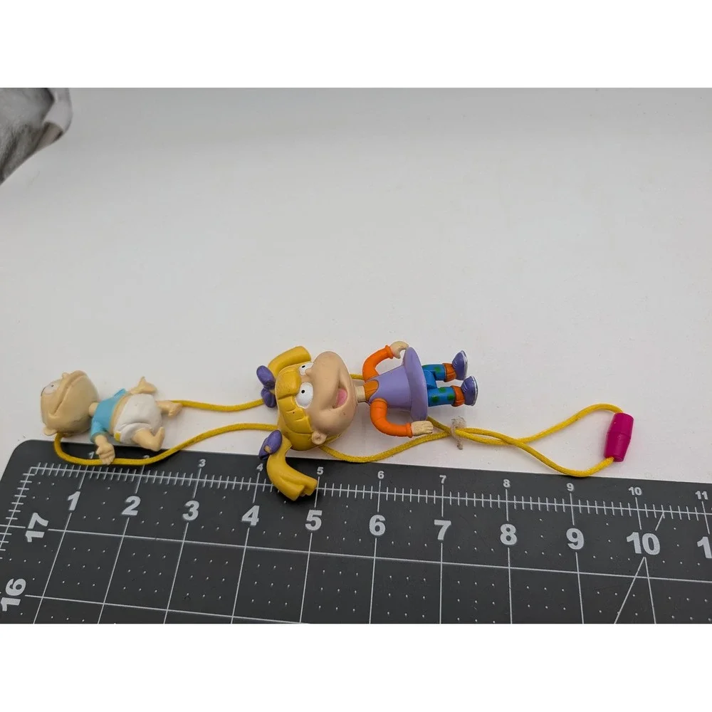 Viacom Rugrats Angelica Figure Tommy Pickles Bubble Wand 1998 1999 Lot